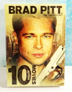 10 Action Movies Brad Pitt Too Young to Die 2 DVD Set B Movies Sealed 2014 - Picture 1 of 4