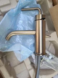 Kohler Purist K-14402-4A-BV Gebürstete Bronze Einhand Loch Bad Wasserhahn - Bild 1 von 12