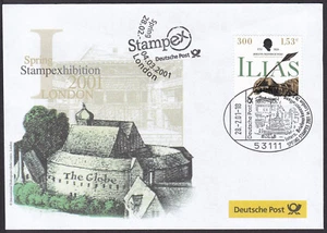 PEX0007 Intl. Stamp Exhibit. Germany Cover, Spring Stampex 2001, London - Picture 1 of 1