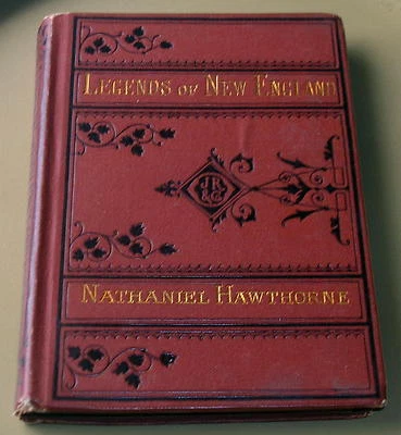 1877 Legends of New England by Nathaniel Hawthorne, Vest Pocket Series - Image 1 of 4