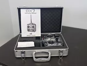 Spektrum dx7 transmitter 2.4ghz Air Aircraft or Helicopter w/ Case - Picture 1 of 17