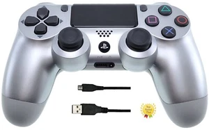 Sony PS4 DualShock V2 Wireless Silver super-fast controller - Picture 1 of 6