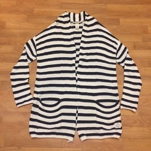 H&M Ladies Striped Cardigan Size 8-10 Small (next day post)💗 - Picture 1 of 5