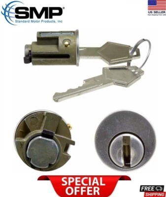 New Replacement Ignition Lock Cylinder & Keys for Chrysler DeSoto DODGE Plymouth - Image 1 of 4