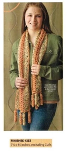 QUICK SCARF CROCHET PATTERN ONLY - LM SEY - Picture 1 of 1