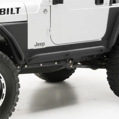 Deslizadores de roca Smittybilt 76871 XRC Armor con escalón para Jeep TJ 1997-2006 Foto 1 de 3
