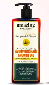 Amazing Organics Ayurvedic Hair Oil 250ml - Picture 1 of 7