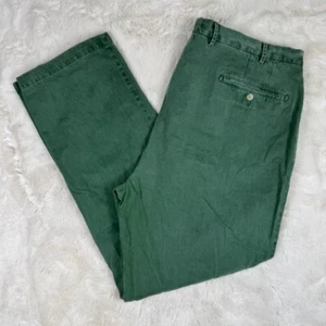 Pantalones Peter Millar Para Hombre 42x32 Verde Chino Pima Algodón Golf Pierna Recta - Imagen 1 de 10