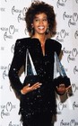 Whitney Houston Owned & Worned Marc Bouwer Black Sequin Skirt Suit (1989).