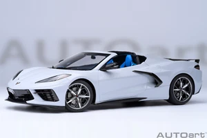 CHEVROLET CORVETTE C8 Z51 STINGRAY CERAMIC MATRIX GRAY 1:18 by AUTOart 71284 NEW - Picture 1 of 23