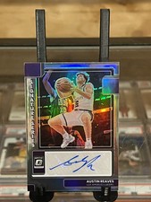 Austin Reaves 2022-23 Panini Optic SIGNATURE SERIES AUTO Holo Prizm Lakers