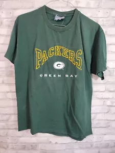 Vintage Large Lee Sport Green Bay Packers NFL Embroidered T-shirt - Picture 1 of 8