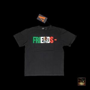 VLONE Friends Mexico Tee Black Size S Authentic With Certilogo Tag