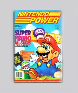 SUPER MARIO ALL STARS / NINTENDO POWER - IMÁN NEVERA 2"x3" (juego revista nes - Imagen 1 de 3