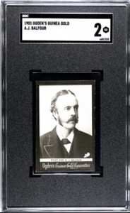 1901 Ogden's Guinea Gold Cigarettes #34 Hon. AJ Balfour SGC 2