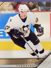 2005-06 Upper Deck Die Cast SIDNEY CROSBY #DCSC1 RARE MISCUT ERROR CARD!