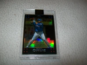 2022 TOPPS ARCHIVES 2007 CHROME NELSON CRUZ AUTO SIGNED #D1/1 TEXAS RANGERS - Picture 1 of 4