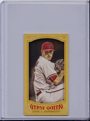Patrick Corbin 2016 Topps Gypsy Queen Gold Mini #'d /50 - Image 1 of 2