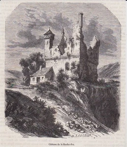 1853  --  CHATEAU DE LA ROCHE-POT  sic  ROCHEPOT   3H494 - Imagen 1 de 1