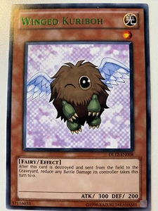 Yugioh Winged Kuriboh DL12-EN008 Rare GREEN NM - Foto 1 di 1