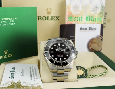 ROLEX - 43mm Acero Inoxidable ROJO Sea Dweller Mk I Dial 126600 - SANT BLANC Foto 1 de 4