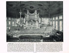 Exeter Great Hall Strand London Antique Print Old Victorian Picture 1896 Rl#143