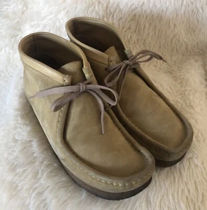 CLARKS Wallabee Boot MAPLE SUEDE Classic Boots 26133283 Men’s 10 - Picture 1 of 10