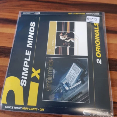 SIMPLE MINDS: Neon Lights / Cry    > EX/VG+(2CD) - Bild 1 von 2