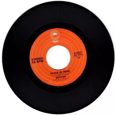 Boston - Peace of Mind / Foreplay 7" 45 RPM Single - Image 1 of 4