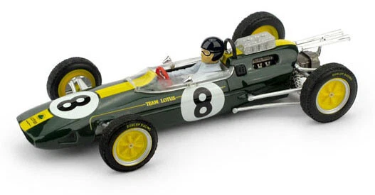LOTUS 25 GP ITALIA 1963 J.CLARK 1° CAMPIONE del MONDO con PILOTA Brumm R332CH - Immagine 1 di 1