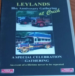 Leylands At Crich 10th Anniversary Gathering DVD Leyland Motors Trucks Van Buses - Imagen 1 de 2