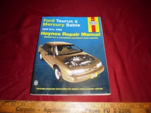 1986 - 1995 Ford Taurus & Mercury Sable Haynes Repair Manual 36074 - Bild 1 von 5
