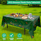 3pcs Dinosaur Party Tablecloths Plastic Dinosaur Party Table Covers Parwe