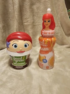 NEW! Ultra Rare Ariel Top Little Mermaid Good 2 Grow Snacker & Juice - Picture 1 of 1