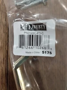 Lot Of 10 Liberty Drawer Pull 5" Cabinet Handle Bar Brass Gold P50122C-PB-C - Picture 1 of 6