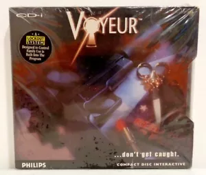 Voyeur (Philips CD-i, 1993) NEW FACTORY SEALED VIDEO GAME - Picture 1 of 6