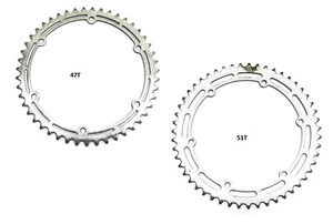 Simplex Vintage Steel Chainring 6 Bolt 47T or 51T - Picture 1 of 14