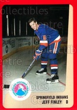 1988-89 ProCards AHL #306 Jeff Finley
