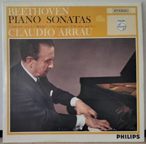 PHILIPS SAL.3580 UK BEETHOVEN ARRAU PIANO SONATAS 1967 LP - Picture 1 of 3