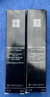 Lot of 2 GIVENCHY TEINT COUTURE CITY BALM RADIANT PERFECTING SKIN TINT N104 1OZ - Image 1 of 4