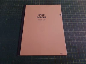 GENUINE BARBER GREENE BG0065, SRN0 SCREED MANUAL, NOS  - Picture 1 of 6