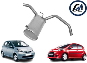 MARMITTA SILENZIATORE POSTERIORE TOYOTA AYGO B1, PEUGEOT 107, CITROEN C1 PM, PN - Imagen 1 de 5