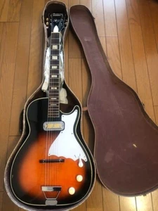 Harmony Silvertone Vintage Acoustic Guitar Made in USA From JAPAN - Picture 1 of 7