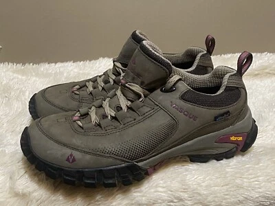 Vasque Women’s Talus Trek Low Ultradry Gtx Hiking Shoe Beige Vibram Sz 8 US - Image 1 of 4
