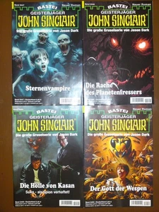 4 aktuelle John Sinclair Hefte: Nr. 2447 bis 2450: Sternenvampire, Die Rache ... - Bild 1 von 6