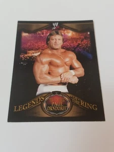 2009 Topps WWE Legends of the Ring Gold Serial #/2250 Wonderful Paul Orndorff - Picture 1 of 7