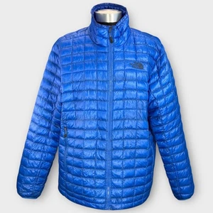 The North Face Herren Thermoball Full Zip Puffer Qulted Jacke Blau Größe XL - Bild 1 von 9