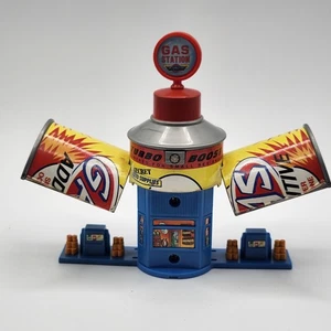 Micro Machines Gas Station Boost Gas Transformer Can Vintage 100% Complete - Picture 1 of 8