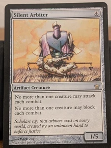 Silent Arbiter – MTG Fifth Dawn Rare | Magic the Gathering Single - Picture 1 of 6