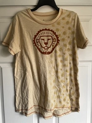 NEW with Tags Disney Parks Lion King Graphic T Shirt Womens Large Beige - Image 1 of 4
